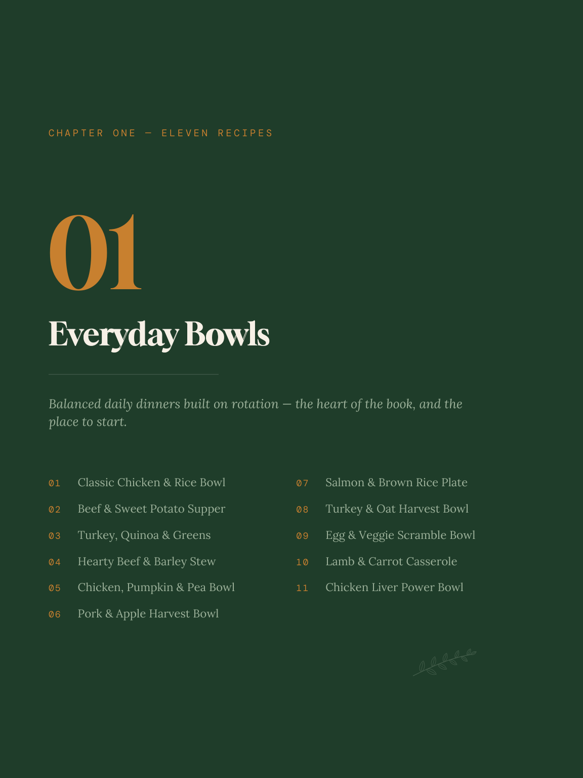 Chapter — Everyday Bowls